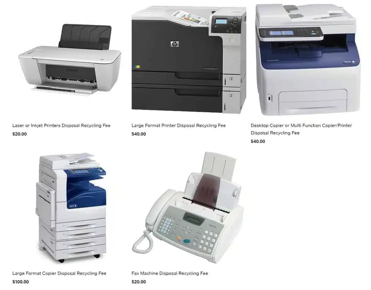 Items Accepted For Recycling & Disposal