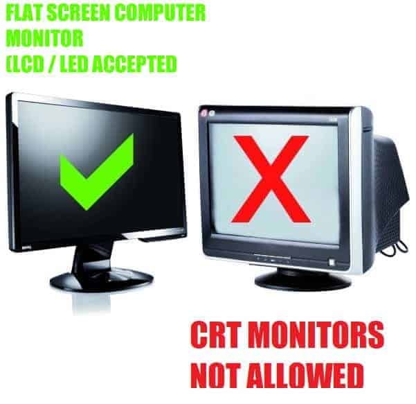 CRT LCD accepted 1
