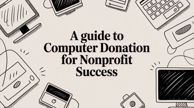 A Guide to Computer Donation for Nonprofit Success