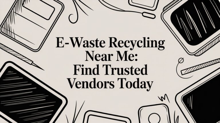 E-Waste Recycling for Businesses in Atlanta, GA: A Guide for IT Managers