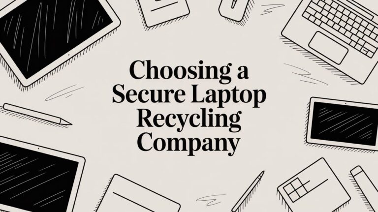 Choosing a Secure Laptop Recycling Company