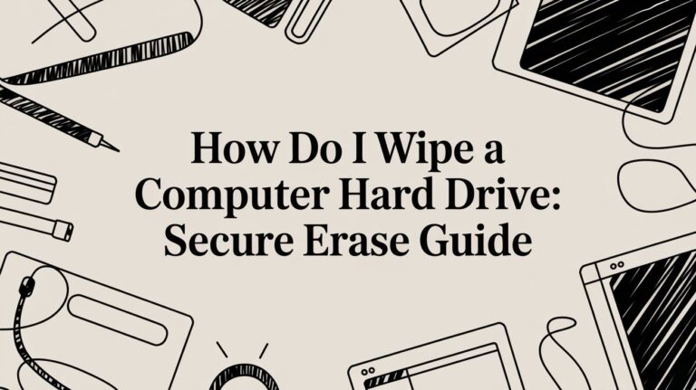 How to Securely Wipe a Computer Hard Drive: A B2B Guide