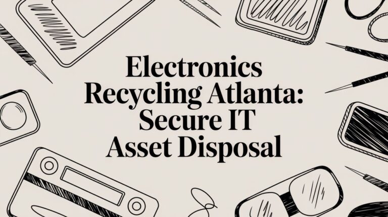 Electronics Recycling Atlanta: A Guide for Secure Business IT Asset Disposal