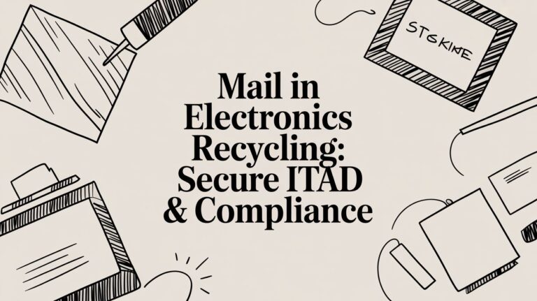 Mail-in Electronics Recycling for Businesses: A Guide to Secure IT Asset Disposal