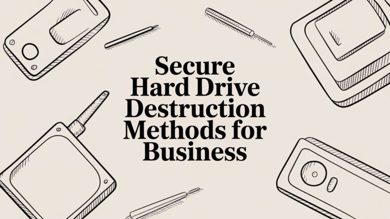 Secure Hard Drive Destruction: A Guide for U.S. Businesses