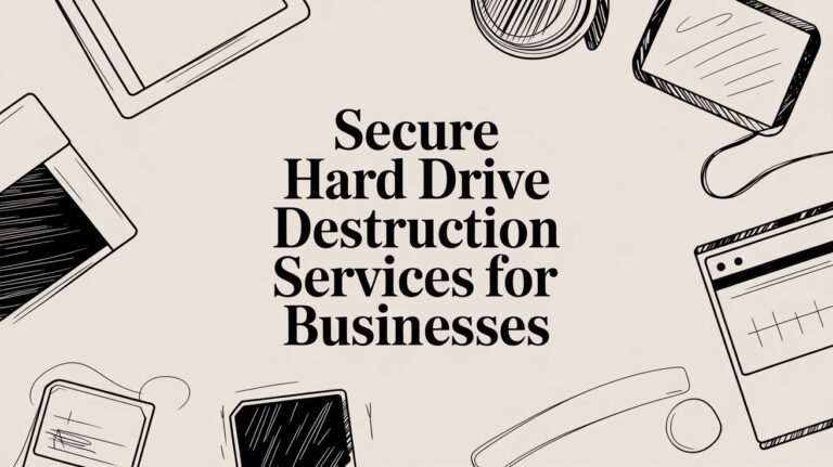 Secure Hard Drive Destruction Services for Businesses