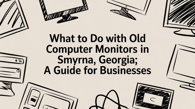 What to do with Old Computer Monitors in Smyrna, Georgia: A Guide for Businesses