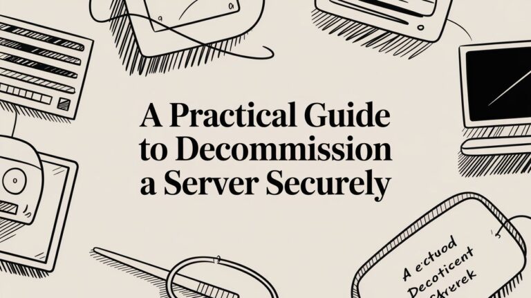 A Practical Guide to Decommission a Server Securely