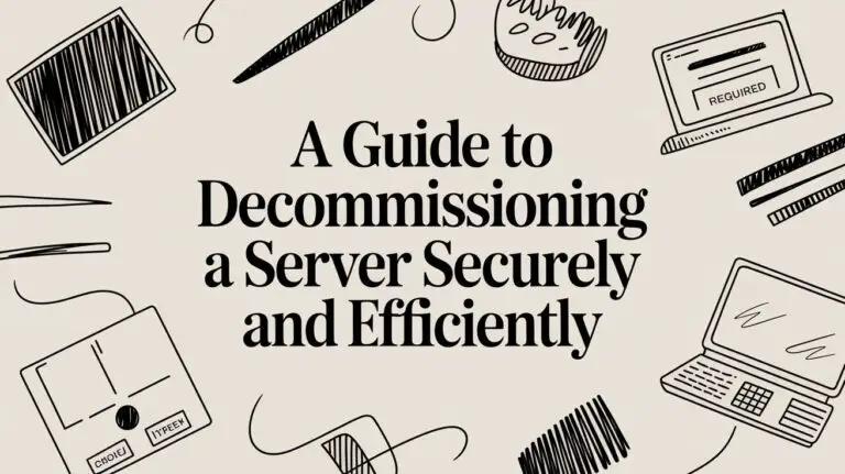 A Guide to Decommissioning a Server Securely and Efficiently in New York City, NY