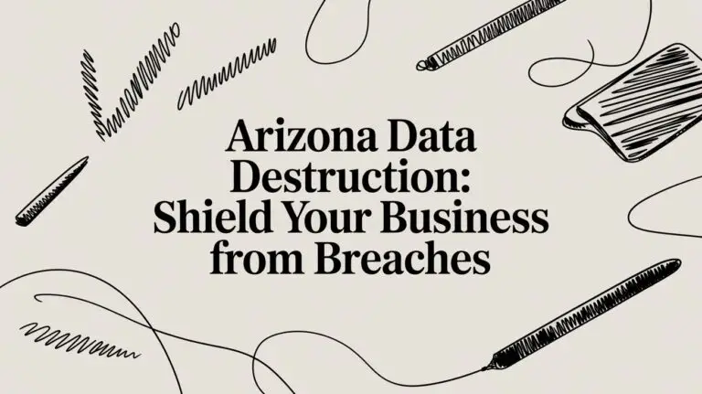 Arizona Data Destruction: Shield Your Business from Breaches