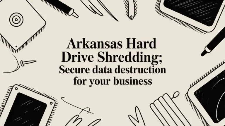 Secure Your Business with Professional Hard Drive Shredding in Arkansas