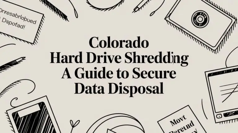 Colorado Hard Drive Shredding A Guide to Secure Data Disposal for Businesses