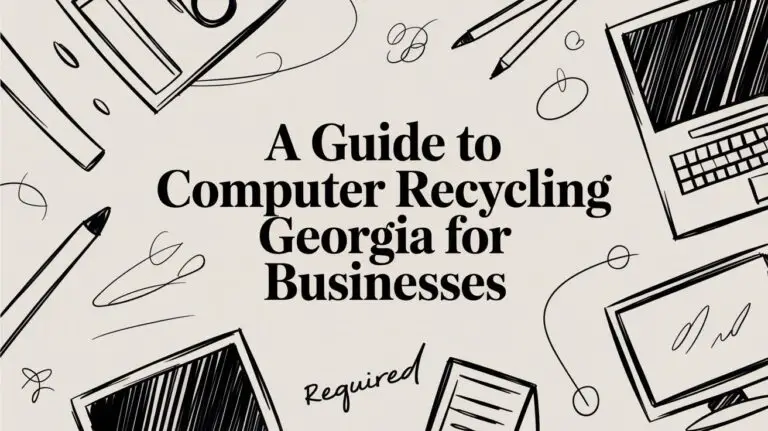 A Guide to Computer Recycling in Georgia for Businesses