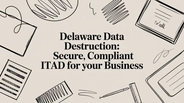 Delaware Data Destruction: Secure, Compliant ITAD for Your Business