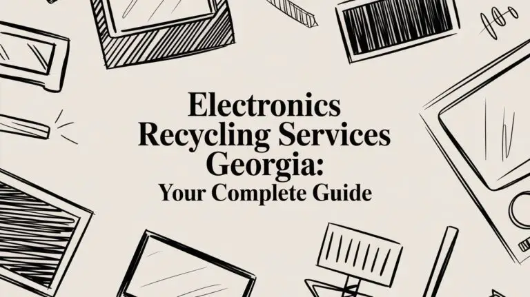 Comprehensive Electronics Recycling Services for Georgia Businesses
