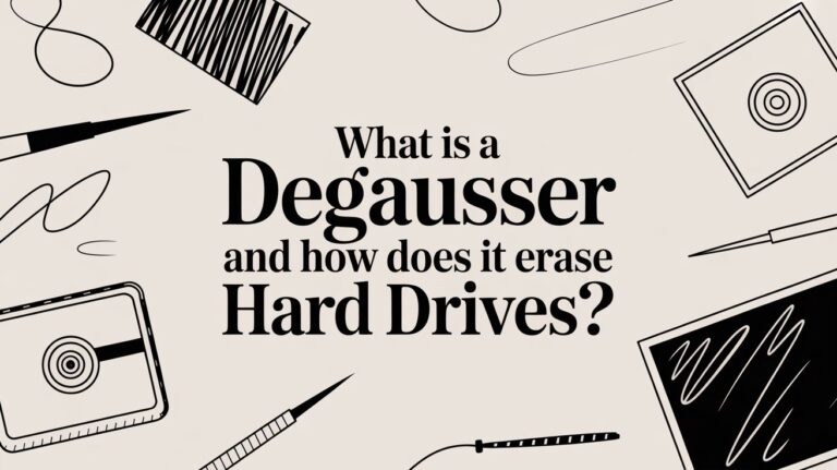 What Is a Degausser and How Does It Erase Hard Drives?