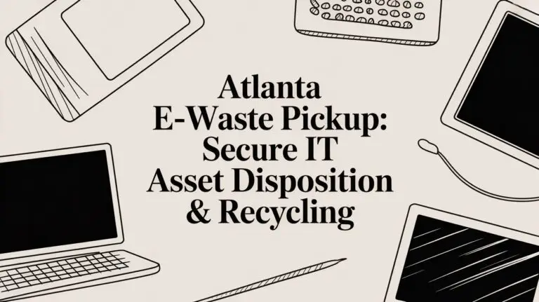 Atlanta E-Waste Pickup: Secure Electronics Recycling for Businesses