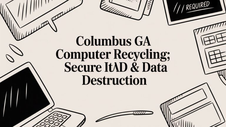 Columbus GA Computer Recycling: Secure ITAD for Local Businesses