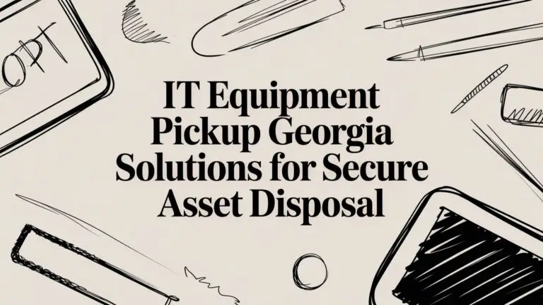 IT Equipment Pickup Georgia Solutions for Secure Asset Disposal
