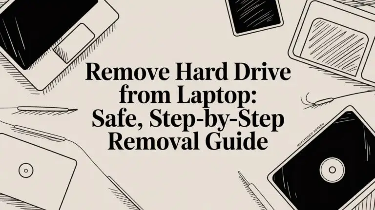 Remove Hard Drive From Laptop: A Guide for Businesses in Montgomery, AL