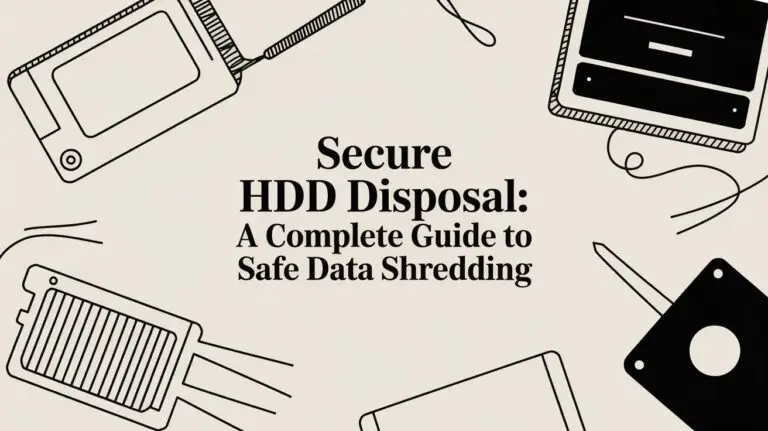 Secure HDD Disposal Services in Anchorage, Alaska: A Complete Guide for Businesses