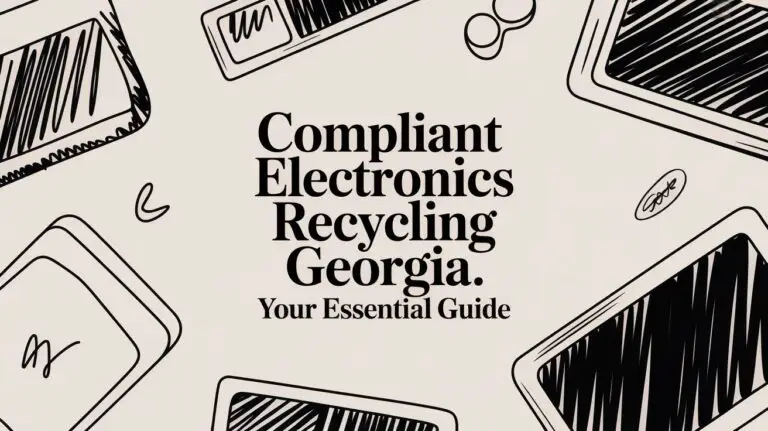 Your Essential Guide to Compliant Electronics Recycling in Georgia for Businesses