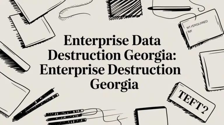 Enterprise Data Destruction Georgia: A Guide for Businesses