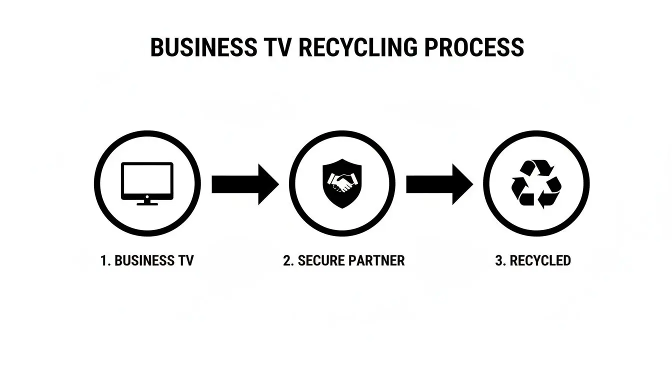 Secure Flat Screen TV Recycling for Businesses in Atlanta, GA Secure Flat Screen TV Recycling for Businesses in Atlanta, GA