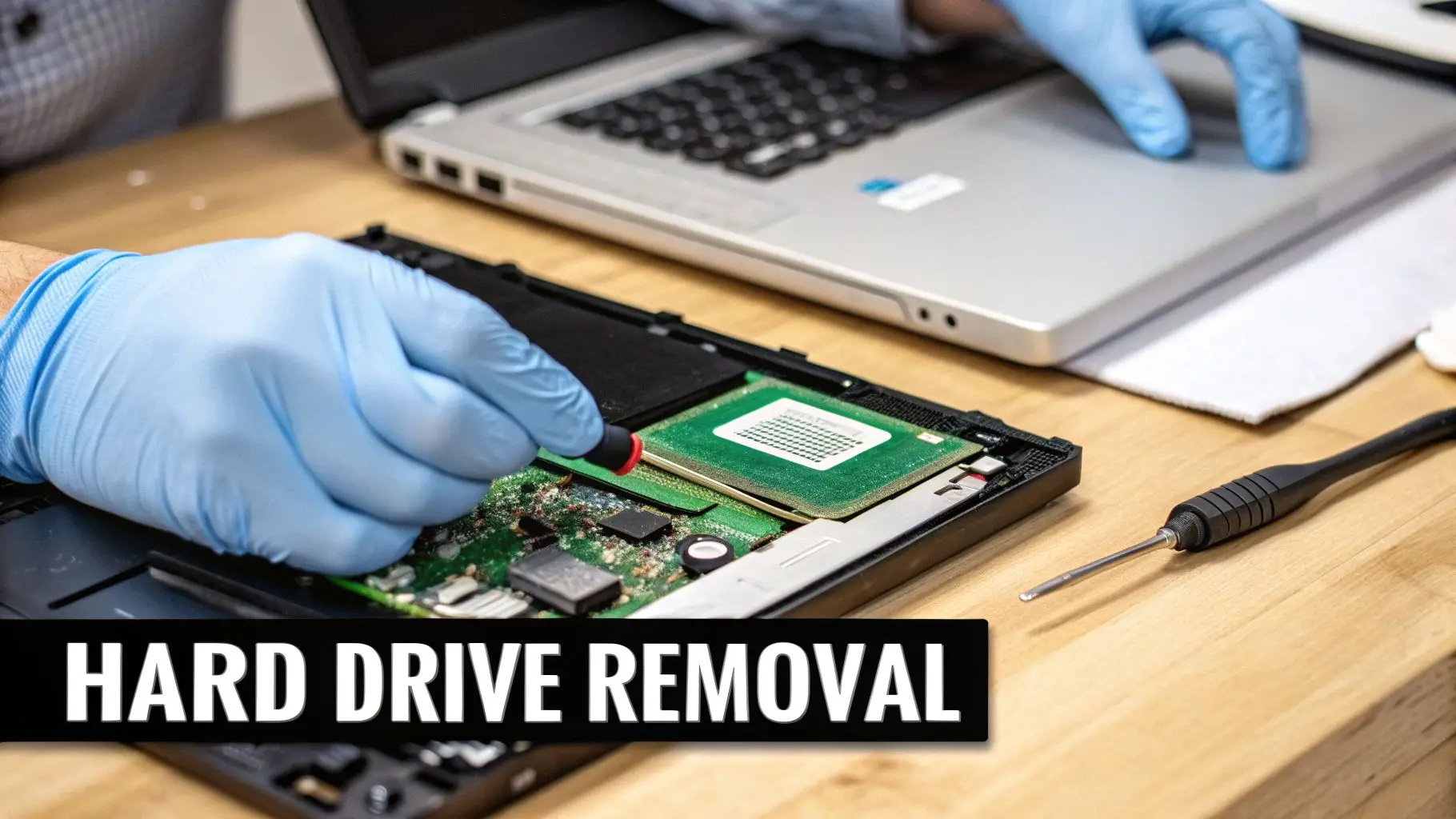 Secure Hard Drive Removal from Business Laptops: A Guide for IT Professionals