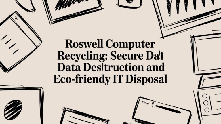 Roswell Computer Recycling: Secure IT Asset Disposal for Businesses