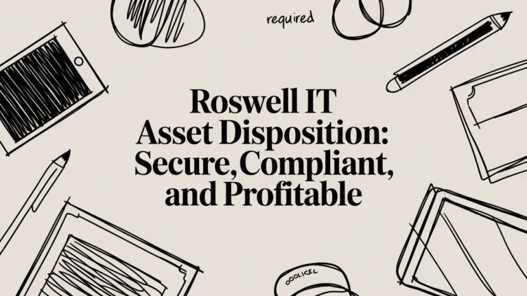 Roswell IT Asset Disposition: Secure, Compliant, and Profitable for Businesses
