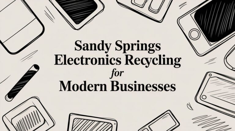 Secure Electronics Recycling Services for Sandy Springs Businesses