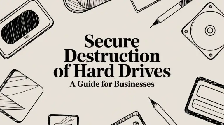 Secure Destruction of Hard Drives: A Complete Guide for U.S. Businesses