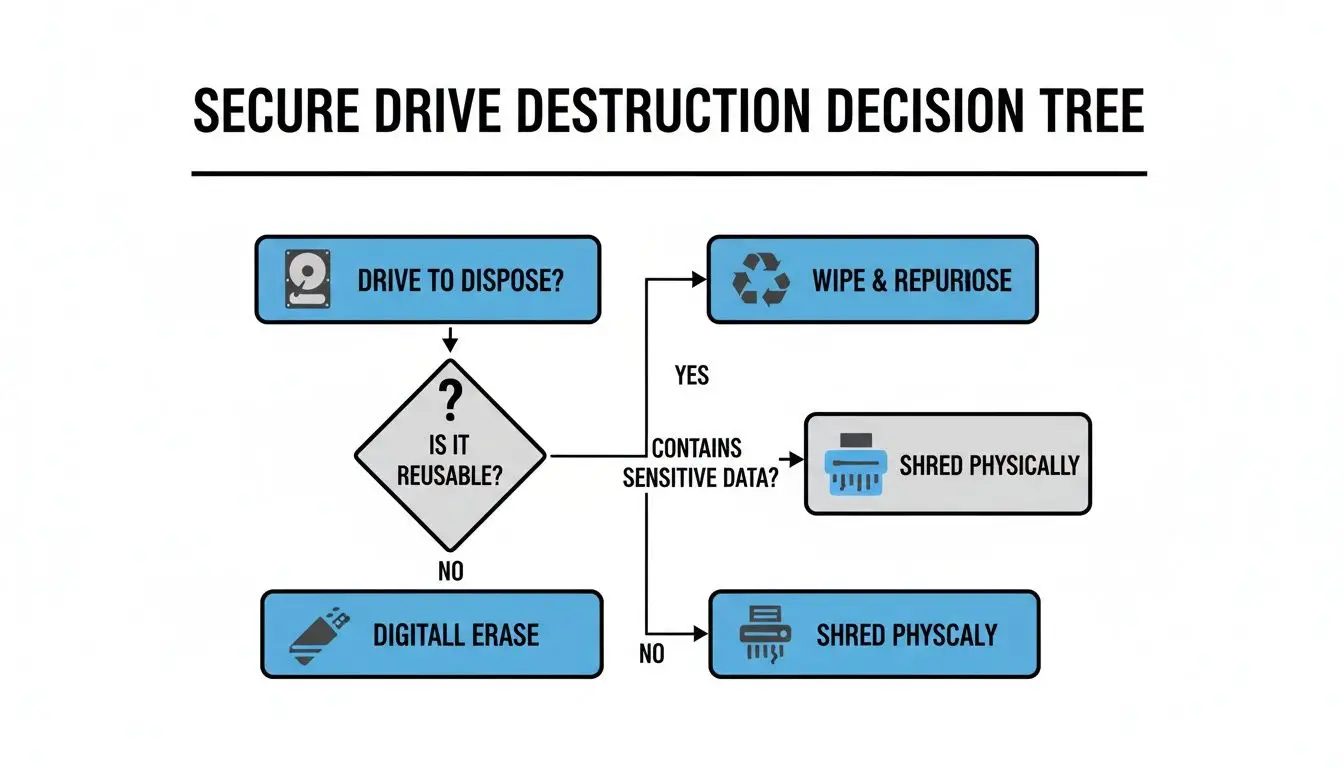 Secure Destruction of Hard Drives: A Complete Guide for U.S. Businesses Secure Destruction of Hard Drives: A Complete Guide for U.S. Businesses