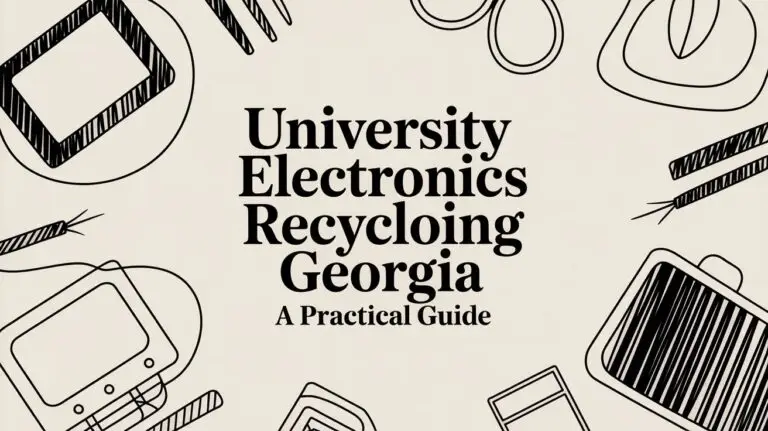 University Electronics Recycling Georgia: A Practical Guide for IT & Facilities Managers