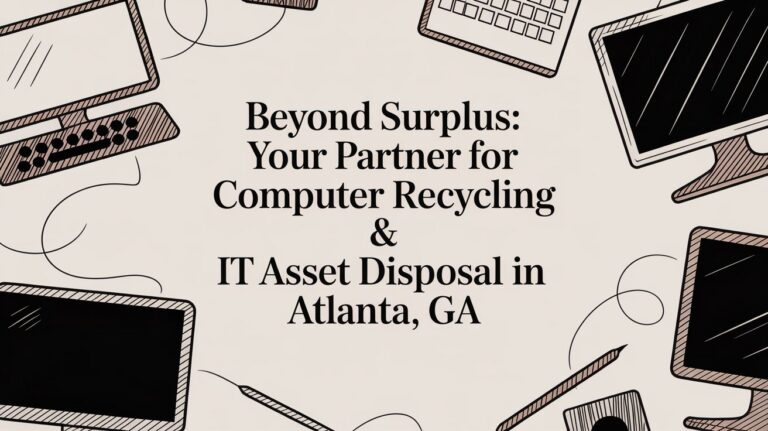 Beyond Surplus: Your Partner for Computer Recycling & IT Asset Disposal in Atlanta, GA