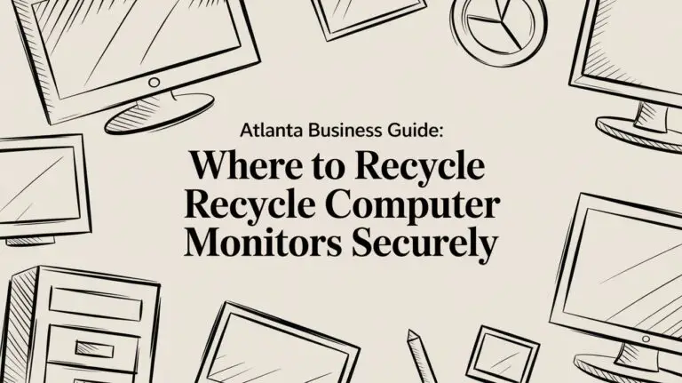 Atlanta Business Guide: Where to Recycle Computer Monitors Securely