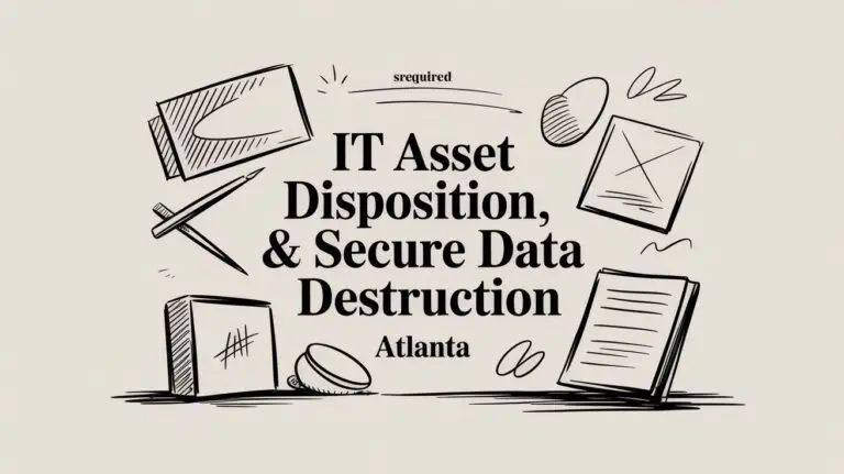 IT Asset Disposition & Secure Data Destruction Atlanta