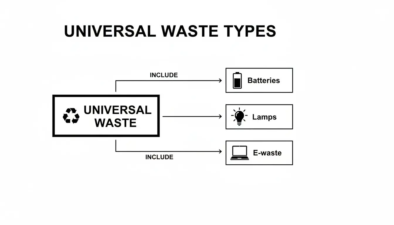 Define Universal Waste in 2026: A Guide for Businesses