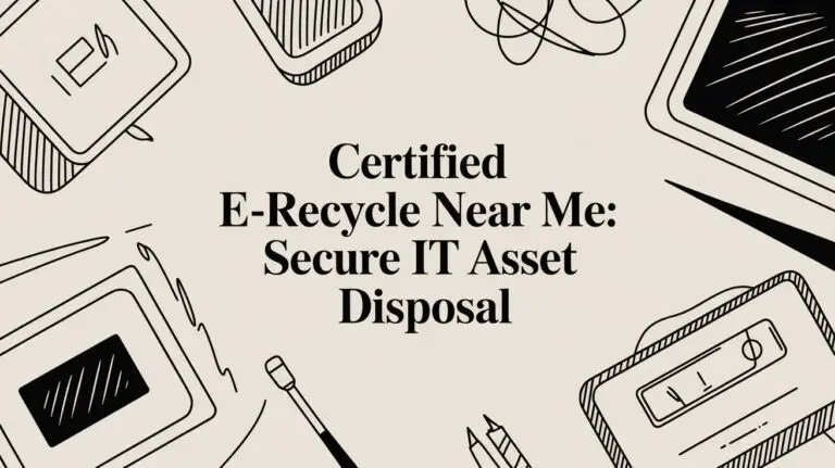 Certified E-Recycle Near Me: Secure IT Asset Disposal
