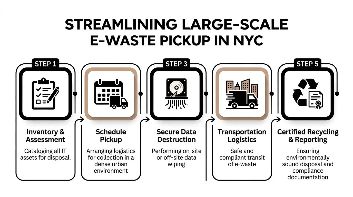 E Waste NYC: A Business Guide to Compliance & Disposal E Waste NYC: A Business Guide to Compliance & Disposal