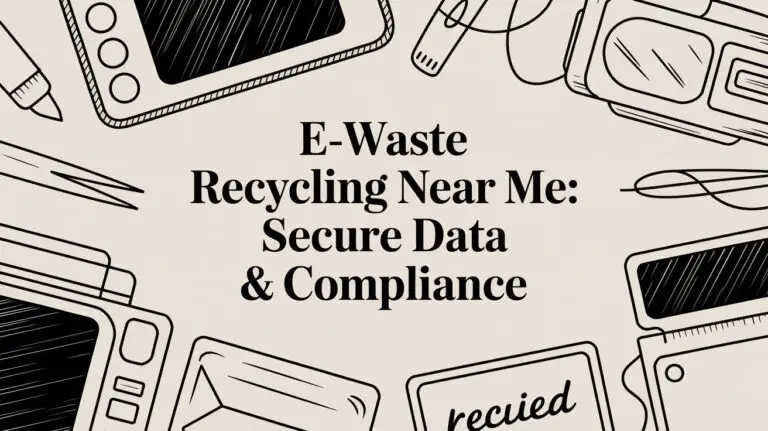E-waste Recycling Near Me: Secure Data & Compliance