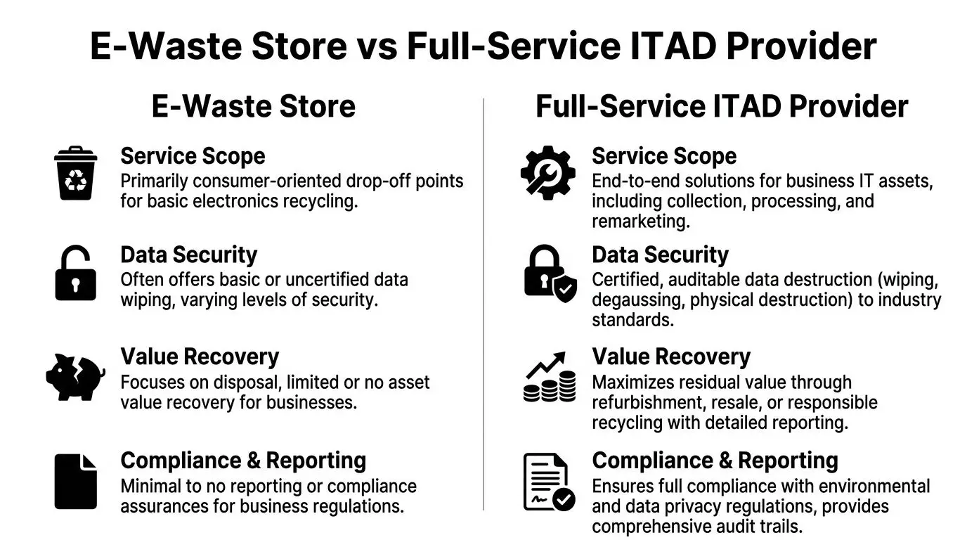 Choose the Right Ewaste Store for Secure Disposal