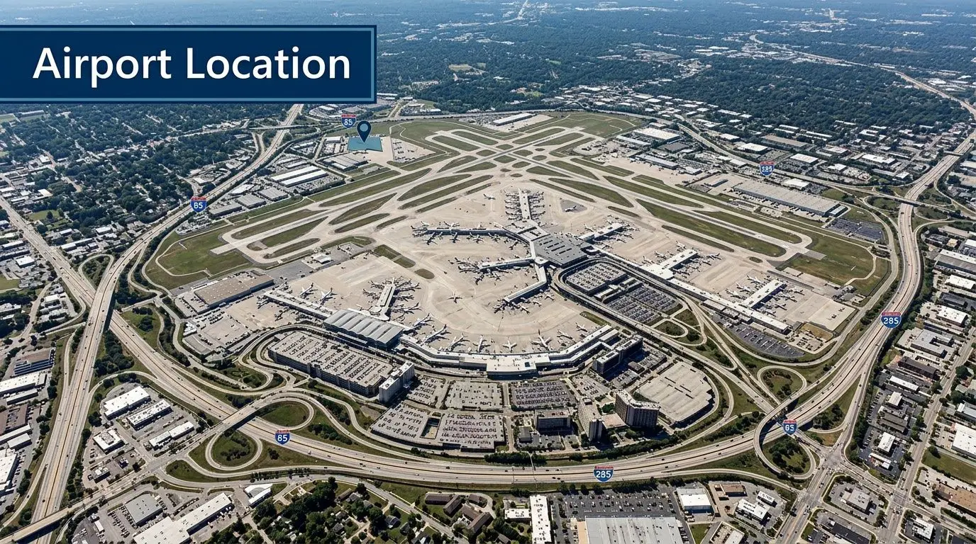 Hartsfield Jackson Atlanta International Airport Location