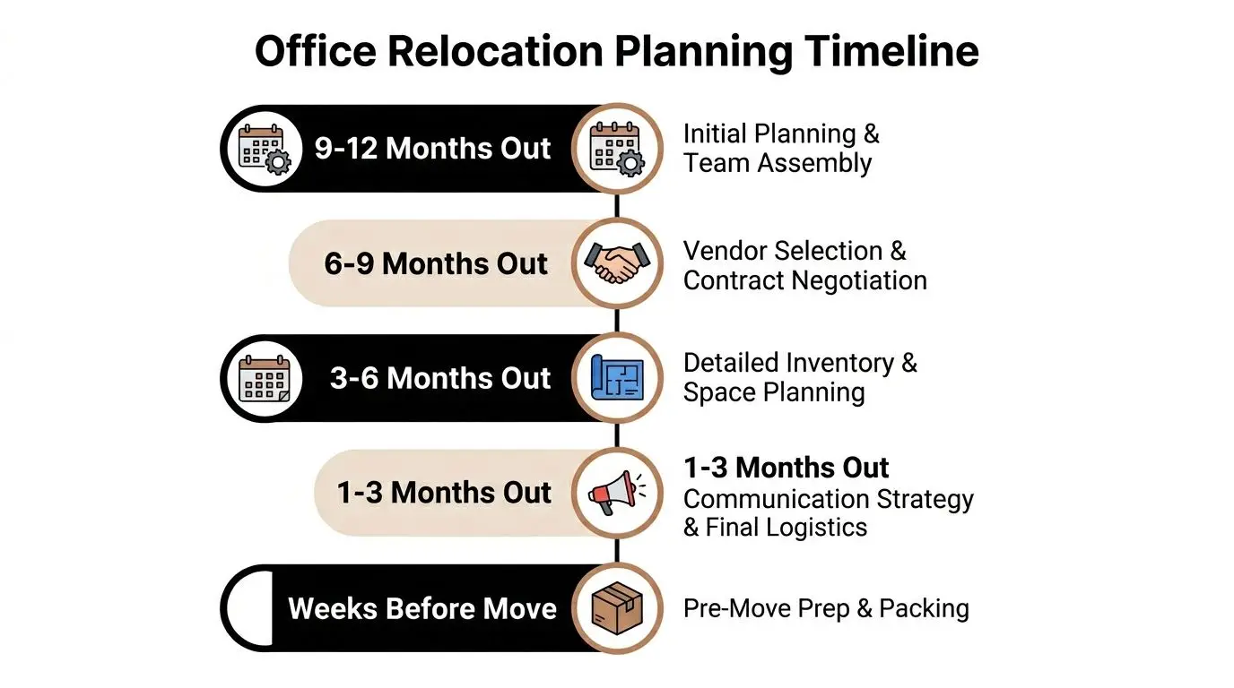 Flawless Movers Office Relocation Strategy