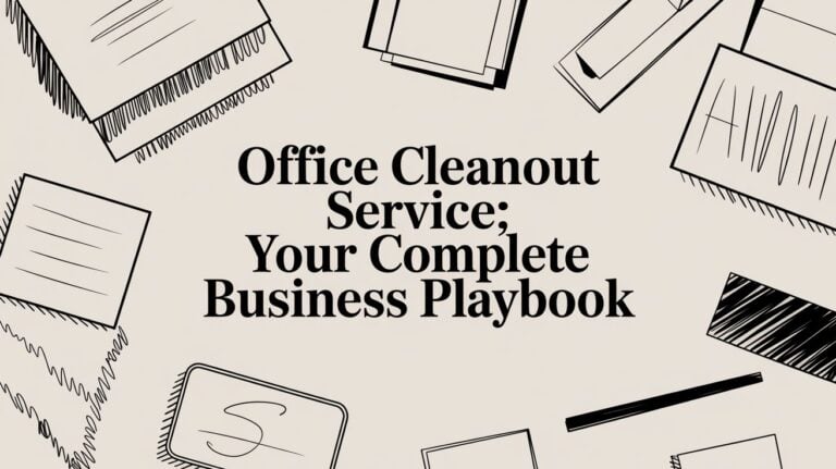 Office Cleanout Service: Your Complete Business Playbook