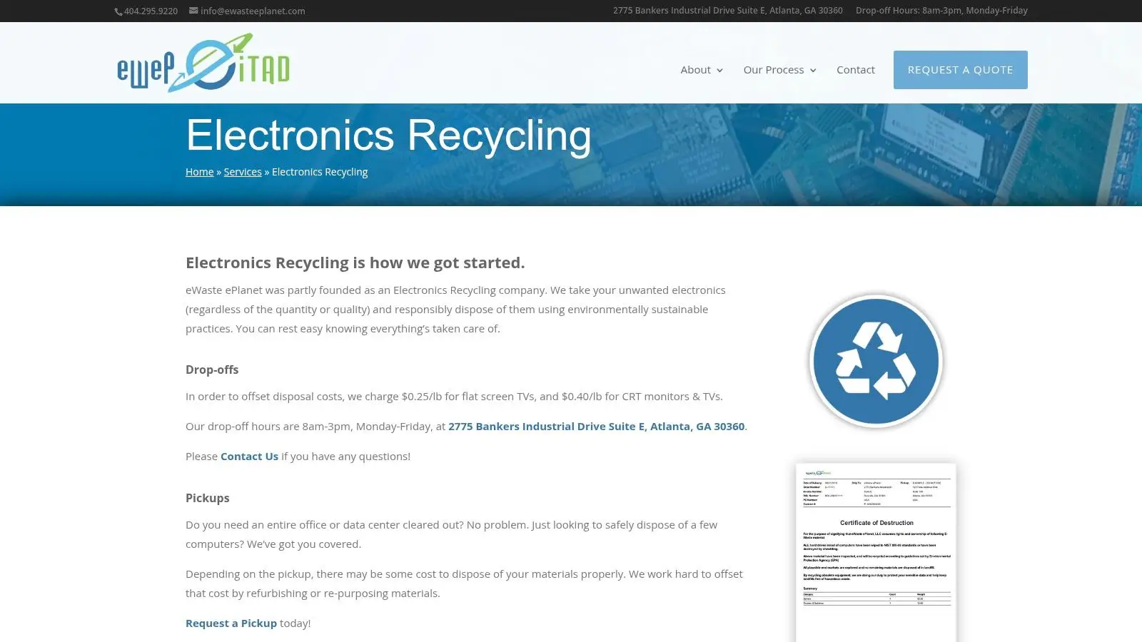 E-Waste Recycling Center Closest To Me E-Waste Recycling Center Closest To Me