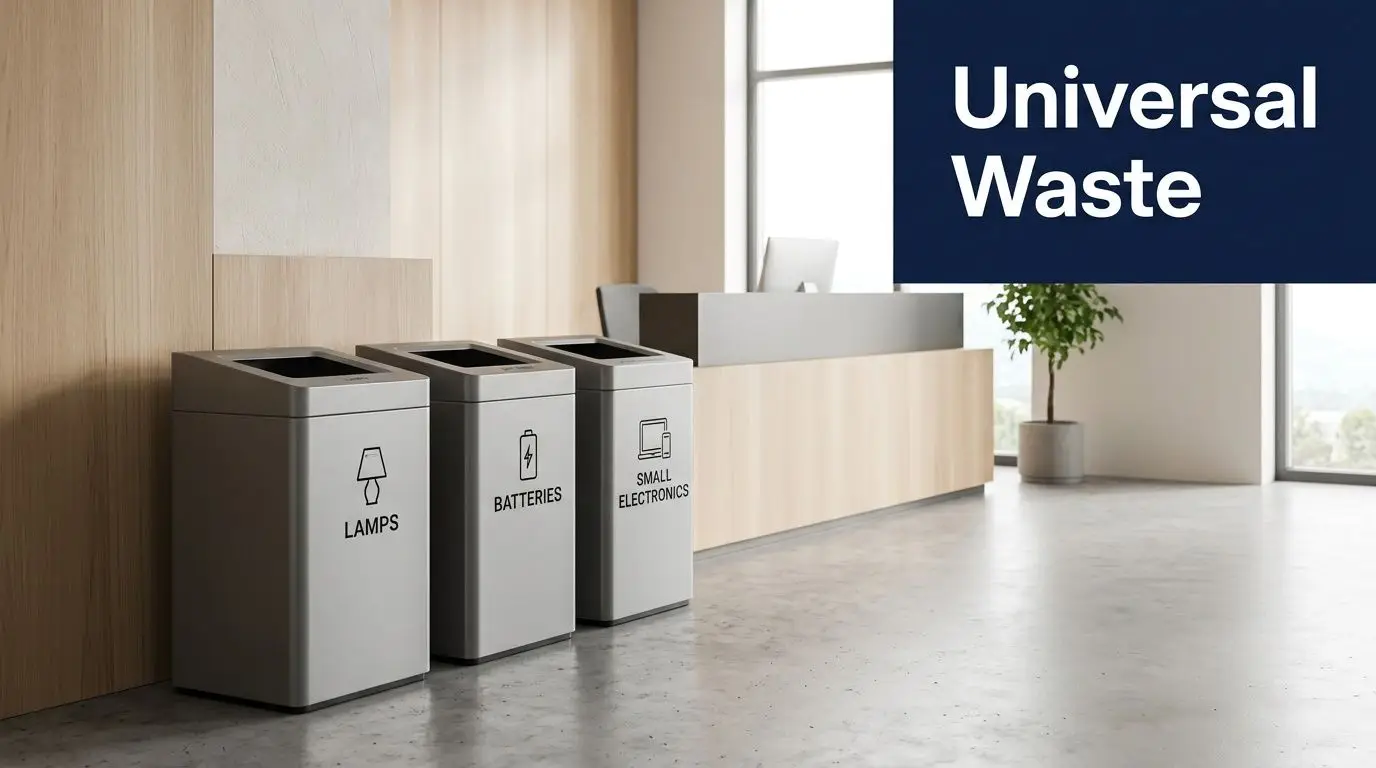 Master Universal Waste Requirements for Your Business in 2026 Master Universal Waste Requirements for Your Business in 2026