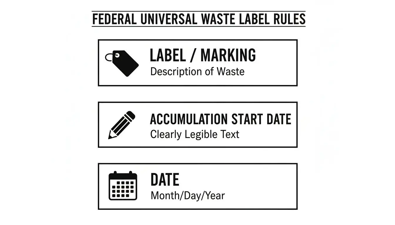 Mastering Universal Waste Signage: A 2026 Compliance Guide for Businesses