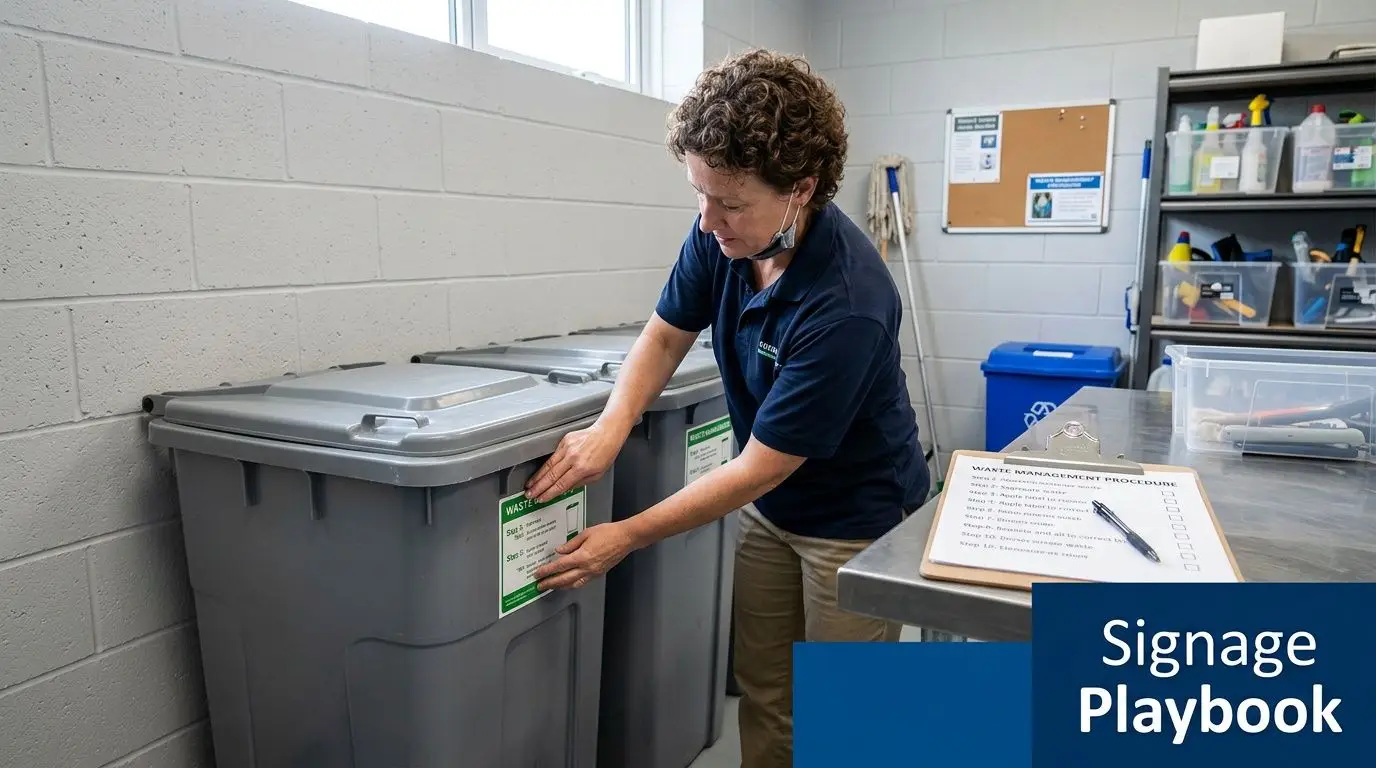 Mastering Universal Waste Signage: A 2026 Compliance Guide for Businesses